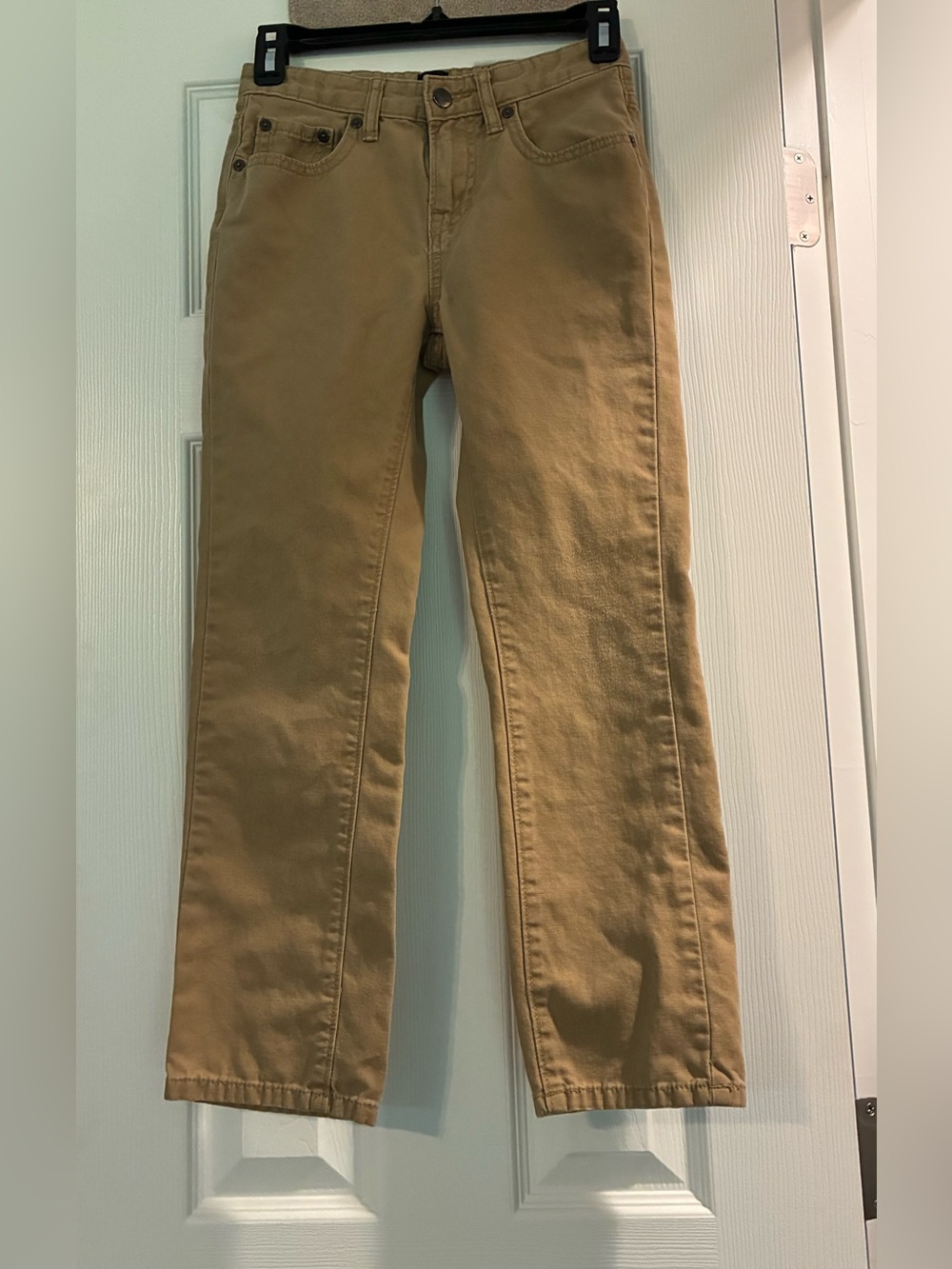 GAP Kids Straight Jeans in Khaki Brown